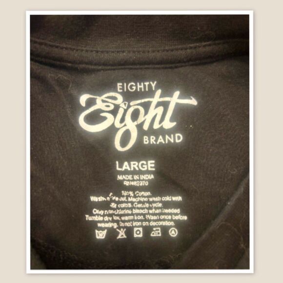 Men’s Eighty Eight Brand Shirt - Size Large - Picture 2 of 2